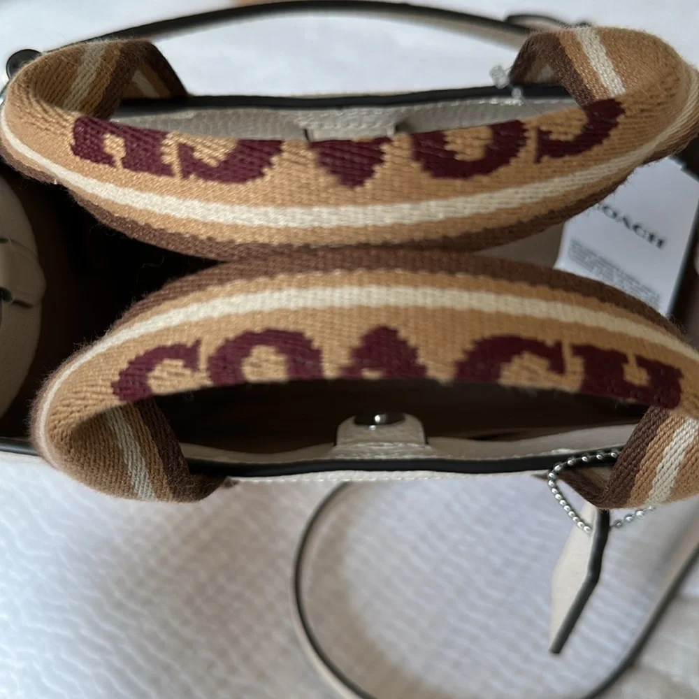 NWT | Coach Smith Tote Bag 24 in Chalk Multi - Picture 15 of 16